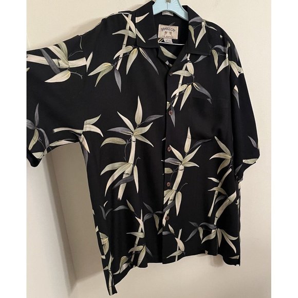 Chemise Légère Bamboo Cay Manches Courtes - Imprimé Tropical Multicolore - Neuf Avec étiquettes